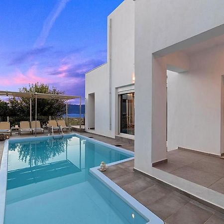 Cretan Sunset Villa Heated Pool Δράμια Εξωτερικό φωτογραφία