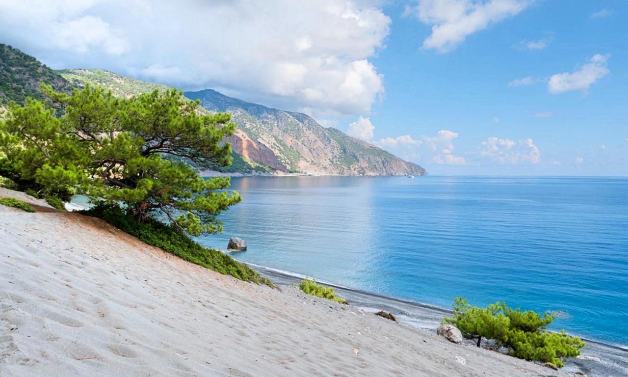 Cretan Sunset Villa Heated Pool Δράμια Εξωτερικό φωτογραφία