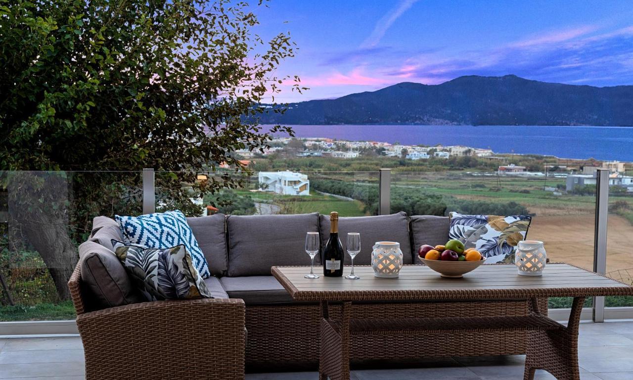 Cretan Sunset Villa Heated Pool Δράμια Εξωτερικό φωτογραφία